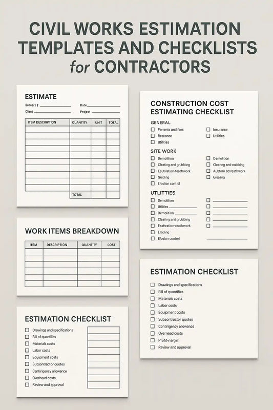 Civil Estimation by BRAND BOA